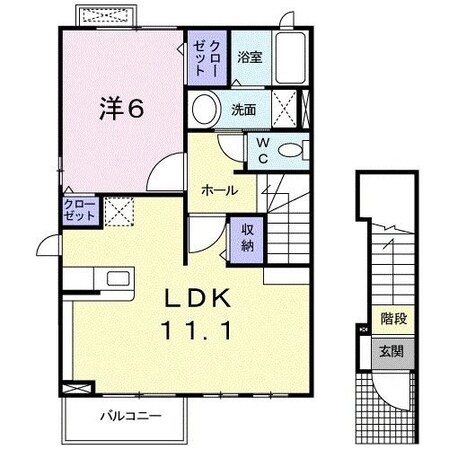 セレッソの物件間取画像